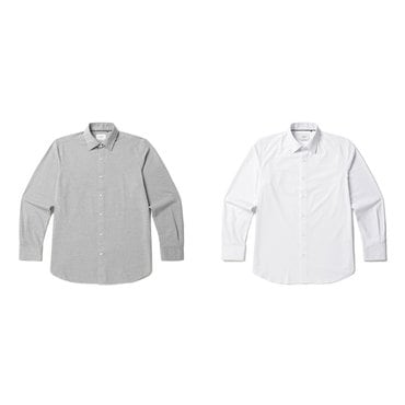 올젠 고 스트레치 구김방지가공 셔츠 겸용 캐주얼 남방 2종 1택  WD1301