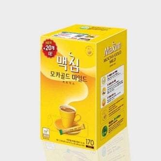 맥심 동서식품 맥심 모카골드 마일드 12g 170개입 x 1개 믹스커피_JS