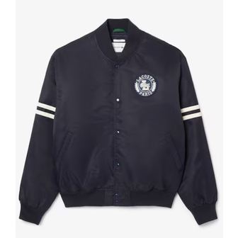 라코스테 [시흥점] 남성 나일론 소매 팁 패딩 블루종 BH3441-55G