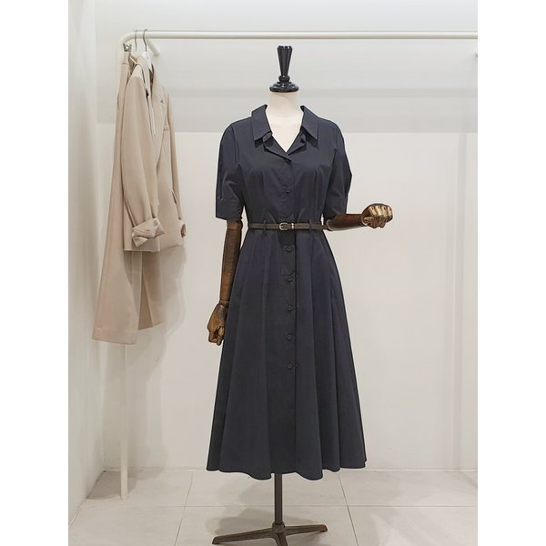 [파주점] 쥬크 주크 오픈카라 벨티드 원피스 V262MSE938