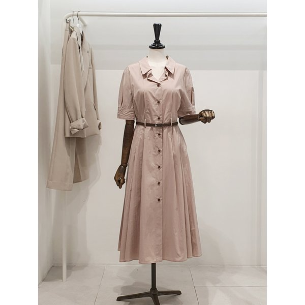 [파주점] 쥬크 주크 오픈카라 벨티드 원피스 V262MSE938