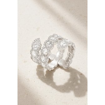 DAVID MORRIS 데이비드 모리스 18캐럿 화이트 골드 다이아몬드 반지 46376663163036067