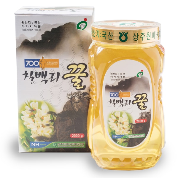 [상주원예농협] 칠백리 아카시아꿀 2kg