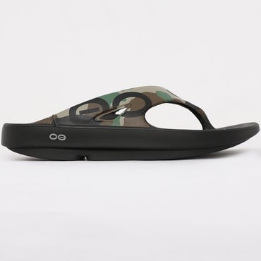 OOFOS (빠른배송)우포스 1001 WOODLAND CAMO 남성 샌들 쪼리