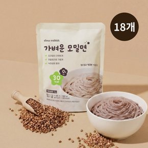 가벼운 모밀면 30kcal 180g+모밀소스 포함 18개입