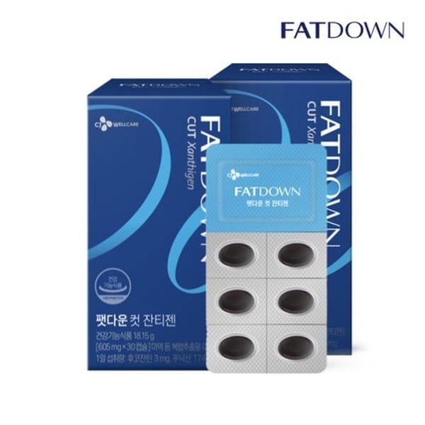 팻다운 컷 잔티젠 2박스