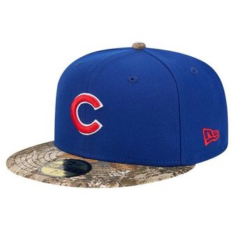 뉴에라 [해외] 1073511 뉴에라 모자 MLB [시카고 컵스] Realtree Camo 59FIFTY Fitted Hat - Royal