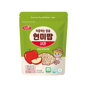 처음먹는 칼슘 현미팝 - 사과