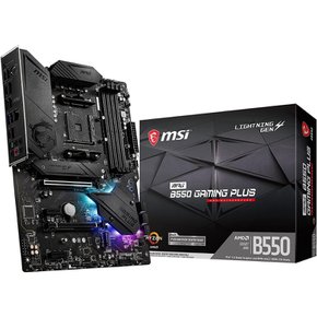 MSI MPG B550 GAMING PLUSA ATX [AMD B550 Ryzen 5000 MB5873 마더보드 칩셋 탑재] 시리즈