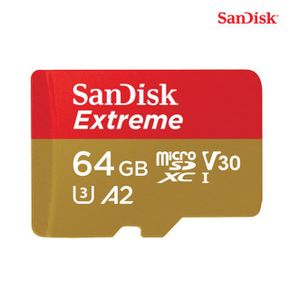 샌디스크 액션캠 마이크로SD 카드 Extreme QXAH 64GB