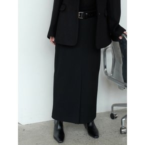 클래식 맥시스커트 블랙 OU1787