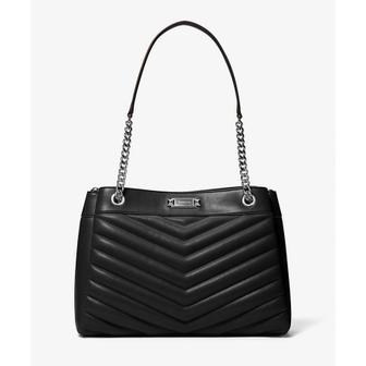 마이클코어스 [국내배송] 마이클코어스 휘트니 미디엄 퀼팅 토트백 35R4SWHT6U