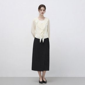 [26 S/S] 잇미샤 브이넥 러플 카라 블라우스 ITQ4ZBL780