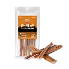 퓨어네이쳐 램불리 맛있는 강아지 다이어트 불리스틱 육포간식 6P