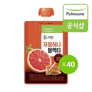 풀무원 [풀스키친]자몽 허니 블랙티 100ml X 40개