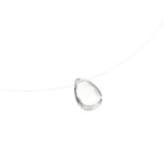 락 크리스탈 목걸이, Rock Crystal Floating Necklace, 4월 April