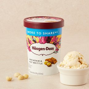 하겐다즈 마카다미아넛브리틀 650ml(메가파인트)