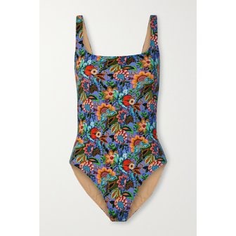 에트로 플로럴 프린트 스윔수트 블루 1647597326889723