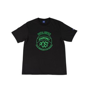 STAMP-FRONT TEE (BLACK)