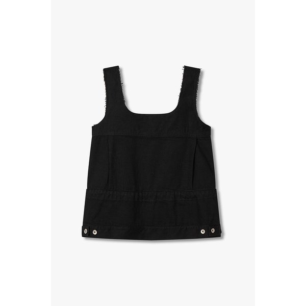 여성 스토퍼 스트링 데님 탱크탑 6415320508000