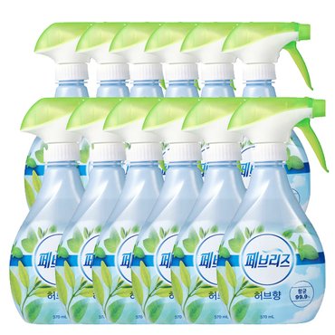 페브리즈 허브가든 용기 370ml X 12개