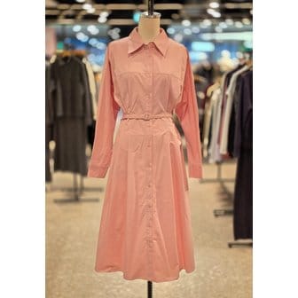 LAP [파주점] 랩 벨티드 핏앤플레어 셔츠원피스 AQ1WO269