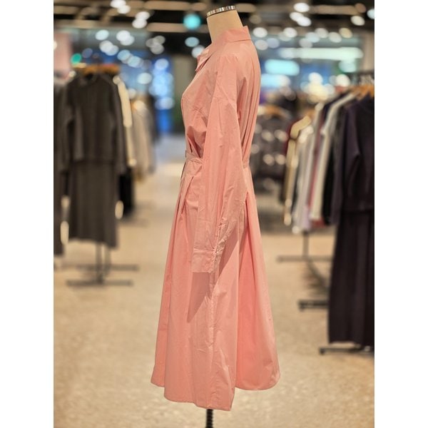 [파주점] 랩 벨티드 핏앤플레어 셔츠원피스 AQ1WO269