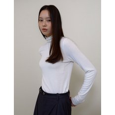 Classic Turtle neck T-shirts (Ivory)