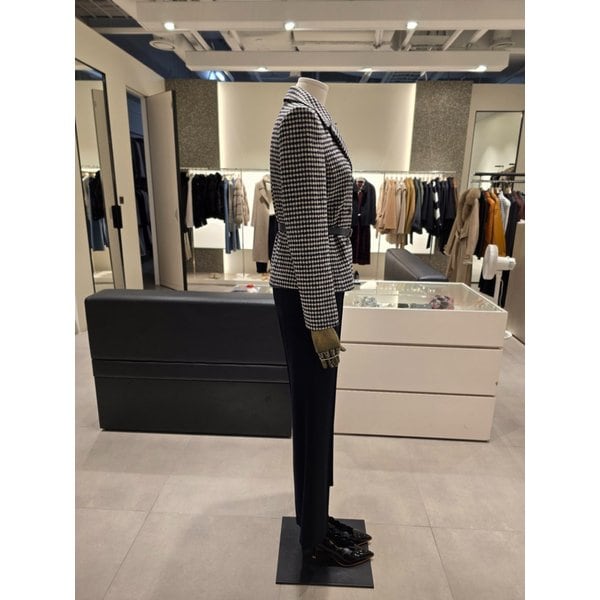 [파주점] 세트 울 하운드투스 체크 자켓 + 세미 부츠컷 팬츠 JRBA0JK741,JPBA0SL192