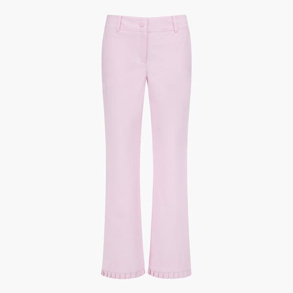 [여주점] 여성 밑단 플리츠 포인트 부츠컷 팬츠 GQ222LPT41 ROPI