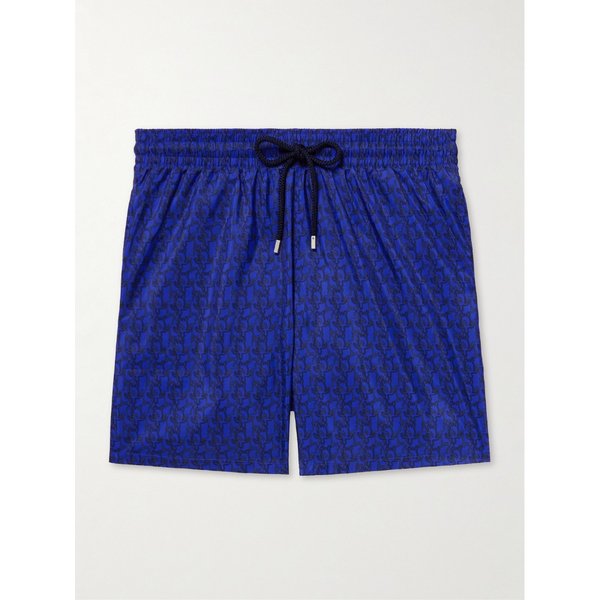 빌보콰 마히나 스트레이트 레그 미드 렝스 프린트 스윔 쇼츠 46376663162874786