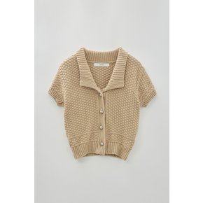 Collar Knit Cardigan (Beige - 2colors)