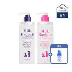 밀크바오밥 키즈 샴푸500ml+컨디셔너500ml(+키즈선스틱)