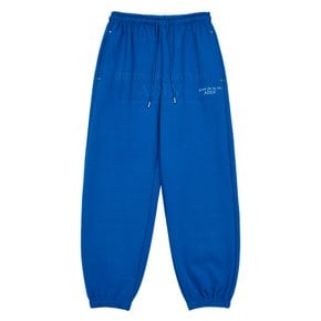 BASIC LOGO RIVET WARM PANTS BLUE 베이직 팬츠 블루