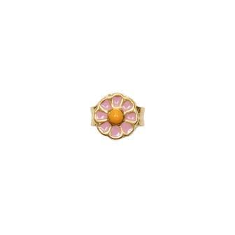 윌헬미나 가르시아 GOLD DAISY STUD EARRING / BLM033-PINK