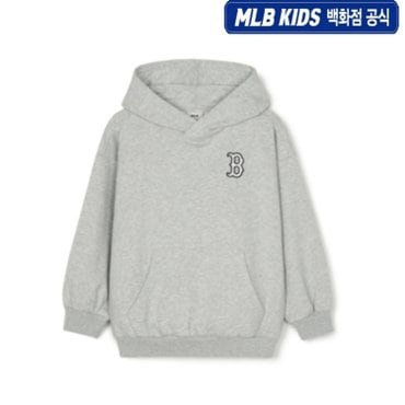 MLB키즈 24FW [KIDS]베이직 스몰 로고 후드  7AHDB0144-43MGL