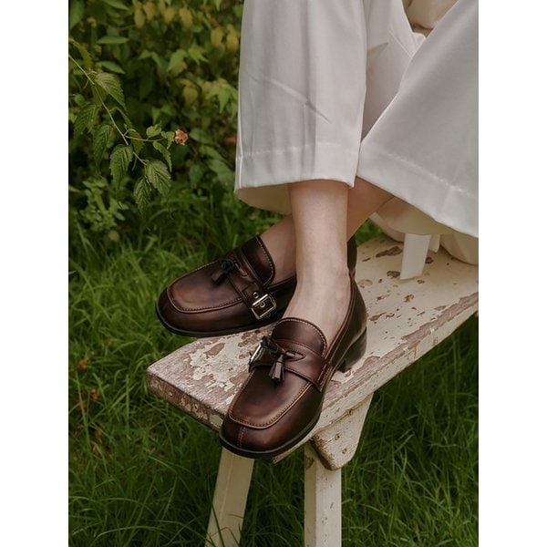 me278 Tassel vintage penny loafer 태슬 빈티지 페니로퍼_2color