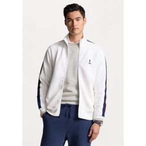 5411393 Ralph Lauren DOUBLE-KNIT MESH TRACK JACKET - Zip-up sweatshirt white