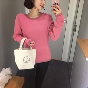 미니 실내화 에코백 소풍 보조 가방 성인 신발 주머니 초경량 보관 각잡힌 각진 탄탄한 컨버스백