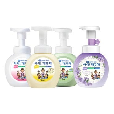  아이깨끗해 핸드솝 순 보송보송 파우더향 250ml 3개 핸드워시