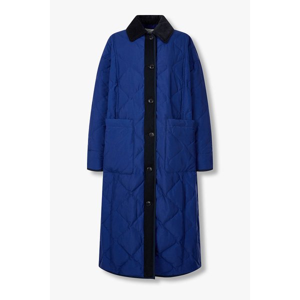 코듀로이카라 롱 다운점퍼 9105414105054