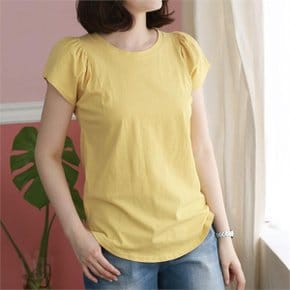 썸머 어깨 셔링 티셔츠 RTS007_P061977353