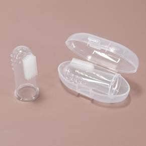 반려동물 구강관린 실리콘 핑거 칫솔