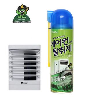 제이큐 산도깨비 에어컨 냄새탈취제 공기정화 세정제 300ml