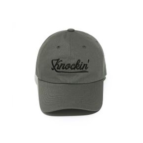 오가프 KNOCKIN LOGO B.B CAP CHARCOAL 270761