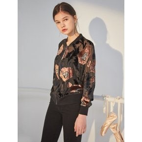 MILANA VELVET FLORAL JACKET