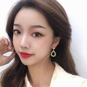 [더블디] 진주 오벌 큐빅 데일리 귀걸이 이어링 실버925 BLS108 (S10367669)
