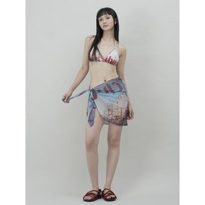 Santa monica wrap skirt