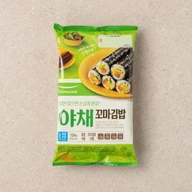 풀무원 꼬마 야채김밥세트 124g