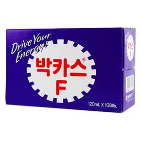 박카스F 120mlx10병/박카스/박카스에프/자양강장제/자양강장드링크/박카스드링크/병박카스/에너지